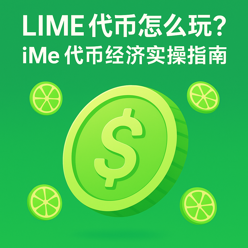 LIME 代币怎么玩？iMe 代币经济实操指南