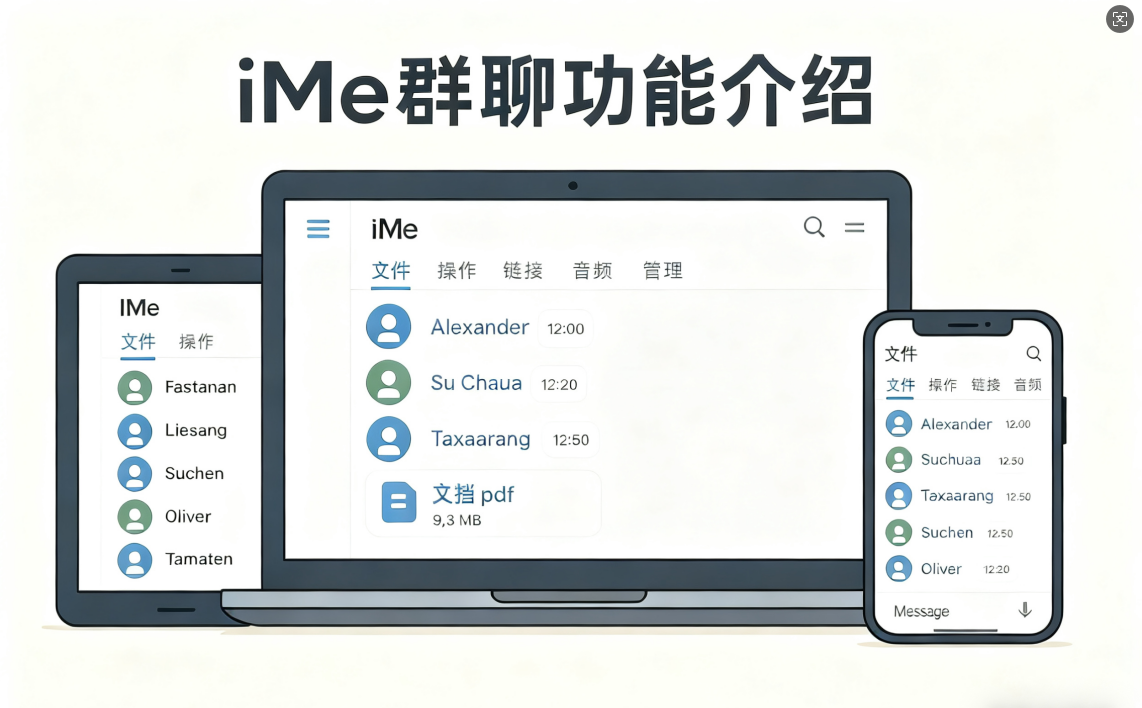 新手入门:iMe群聊使用方法详解
